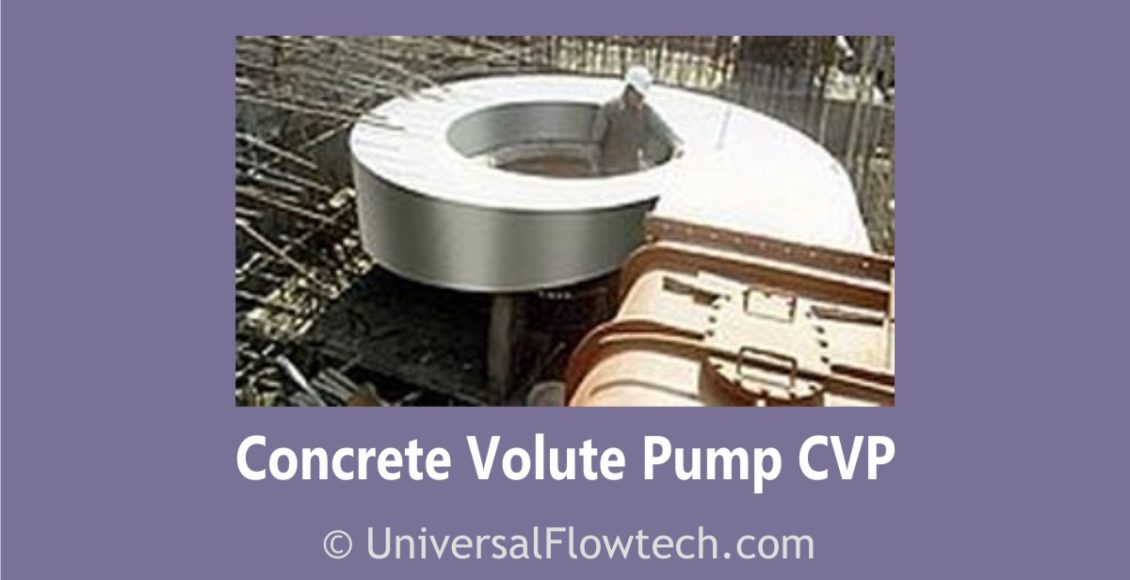 Concrete Volute Pump CVP