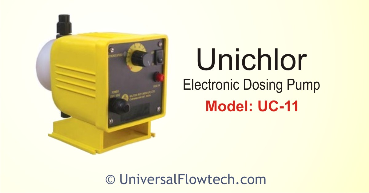 Unichlor Electronic Dosing Pump (UC-11) - Universalflowtech.com