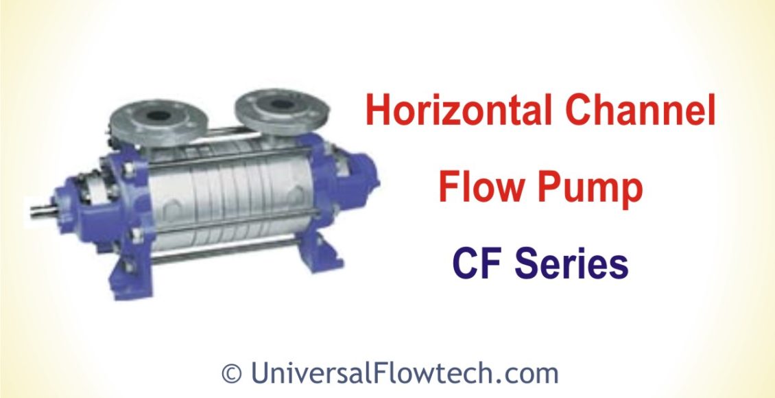 horizontal channel flow pump cf series