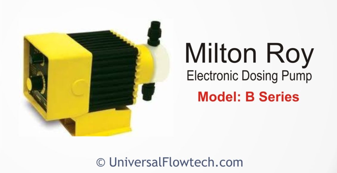 Milton Roy Electronic Dosing Pump B Series