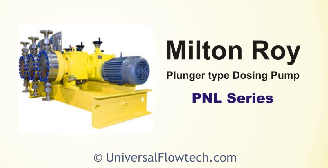 pnl series plunger type dosing pump